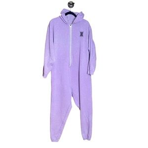 SAVAGE X FENTY custom dyed LILAC PURPLE hooded onesie jumpsuit sz 1X